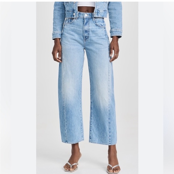 MOTHER - The Half Pipe Cropped Jean in "This is how I roll" - Barrel Jean - Picture 5 of 12